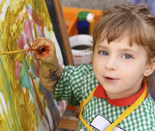 pre-school art classes