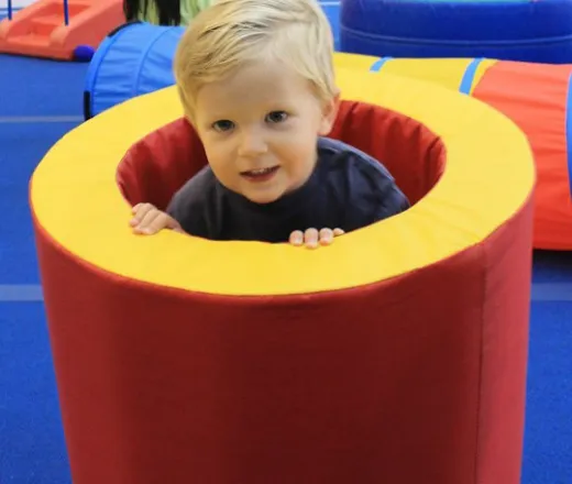 Parent/child tumbling classes at YMCA of the Fox Cities